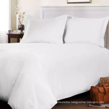 100% Cotton White Hotel Duvet Cover With Custom Embroidered Design